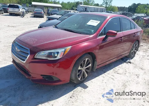 2015 Subaru Legacy 2.5I Premium z USA, uszkodzony, nr VIN 4S3BNBD6XF3033096